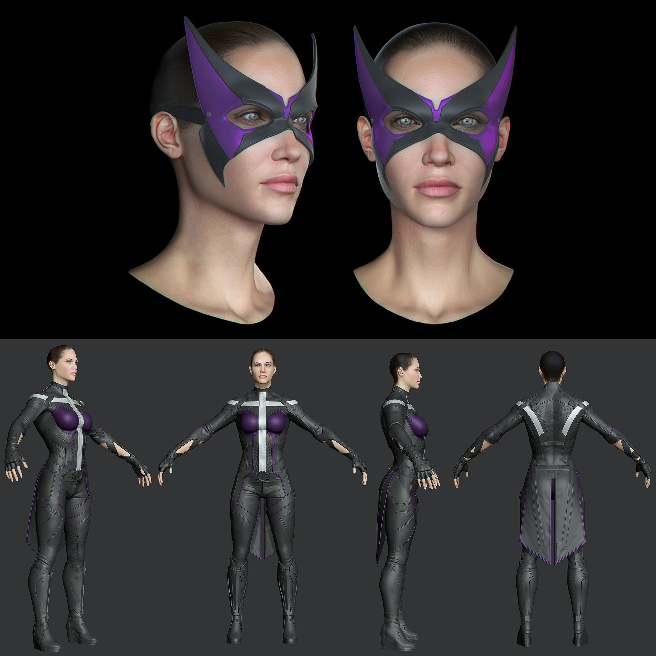 Concept art d'un possible Damian Wayne dans un costume de Batman Concept art d'un possible Damian Wayne dans un costume de Batman