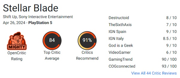 Quand le clivage est plus profond que l'histoire : les experts sont enthousiasmés par le gameplay de Stellar Blade, mais mécontents de la narration du jeu-2