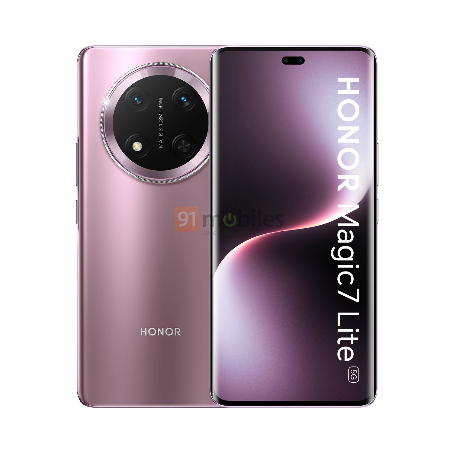 Honor Magic 7 Lite : rendu, design