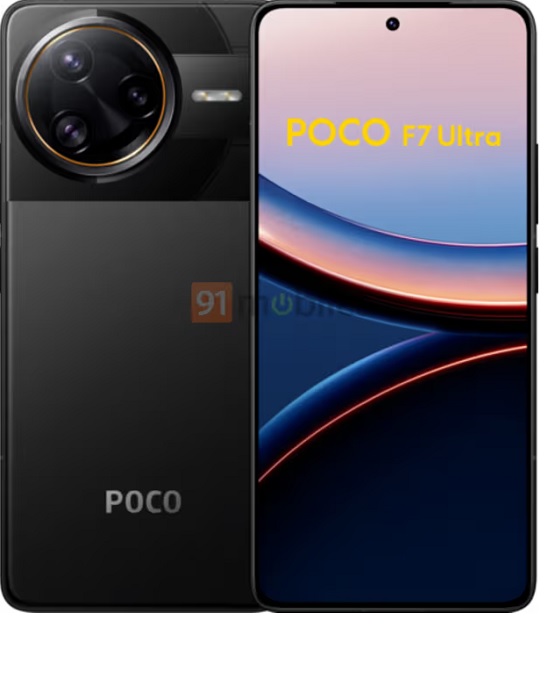 Poco F7 Ultra en action Poco F7 Ultra en action
