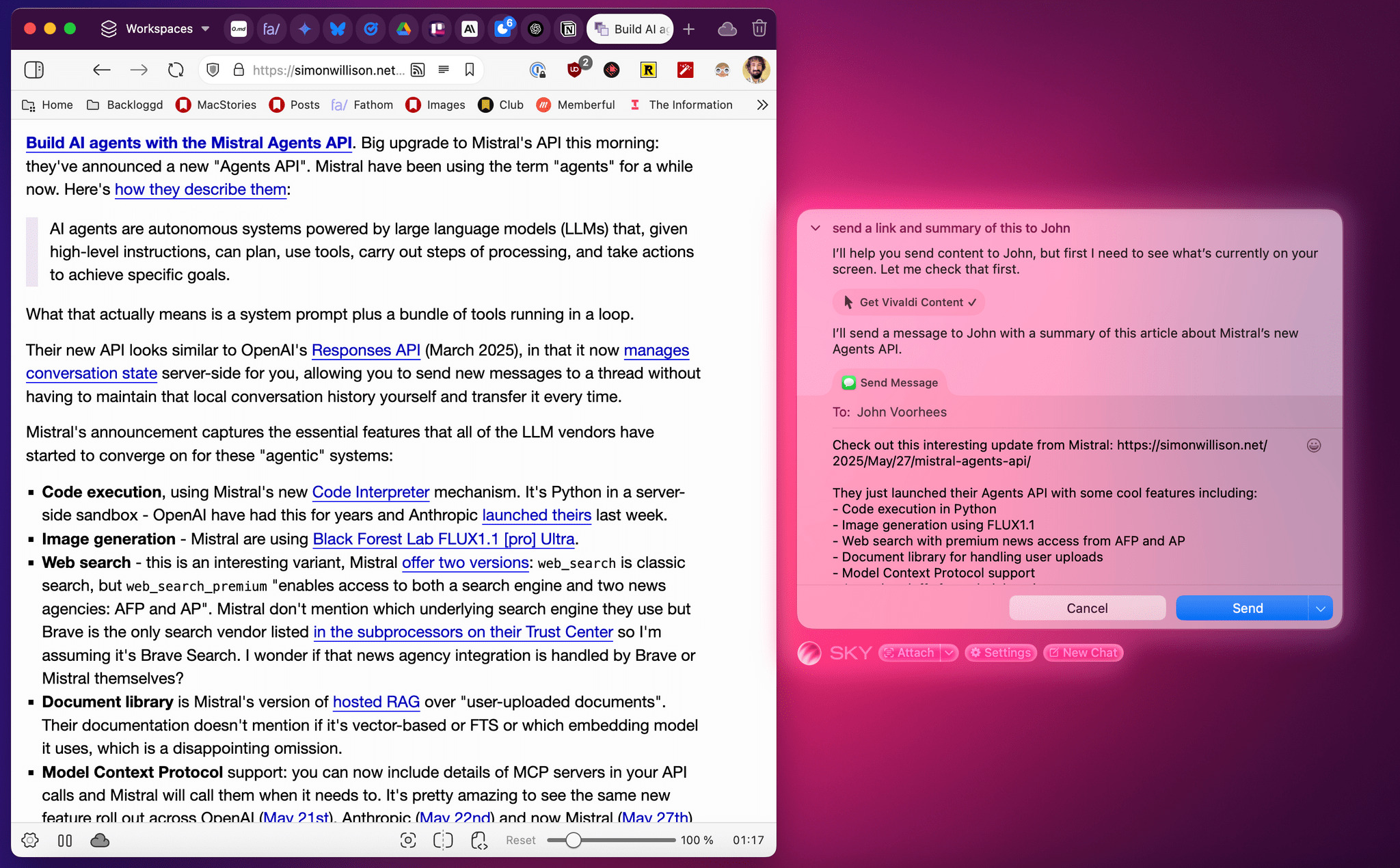 Application Sky sur Mac Application Sky sur Mac