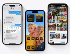 Illustration d'iOS 18 par Apple