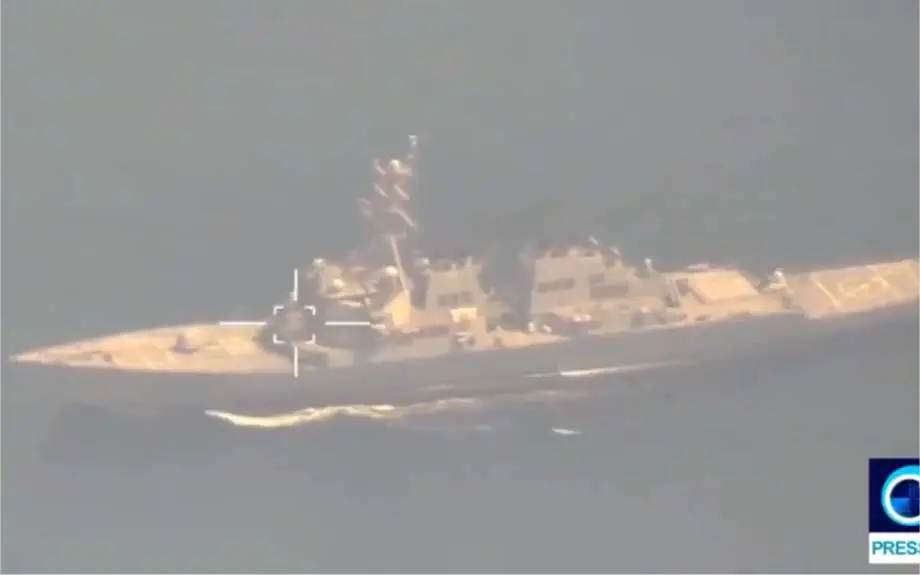 L'Iran a utilisé un drone Ababil V pour surveiller un destroyer américain transportant des missiles guidés de classe Arleigh Burke.