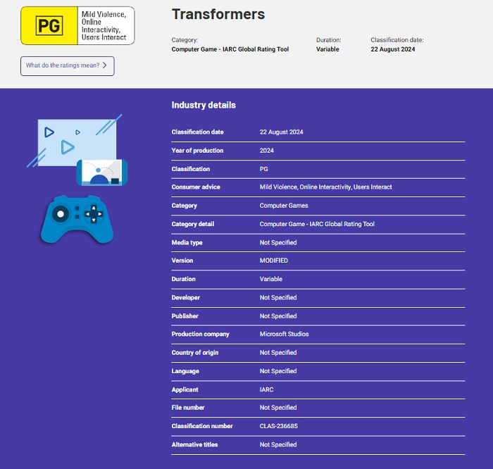 Il semblerait que Microsoft Studios développe au moins deux jeux dans la franchise Transformers.-2 Il semblerait que Microsoft Studios développe au moins deux jeux dans la franchise Transformers.-2