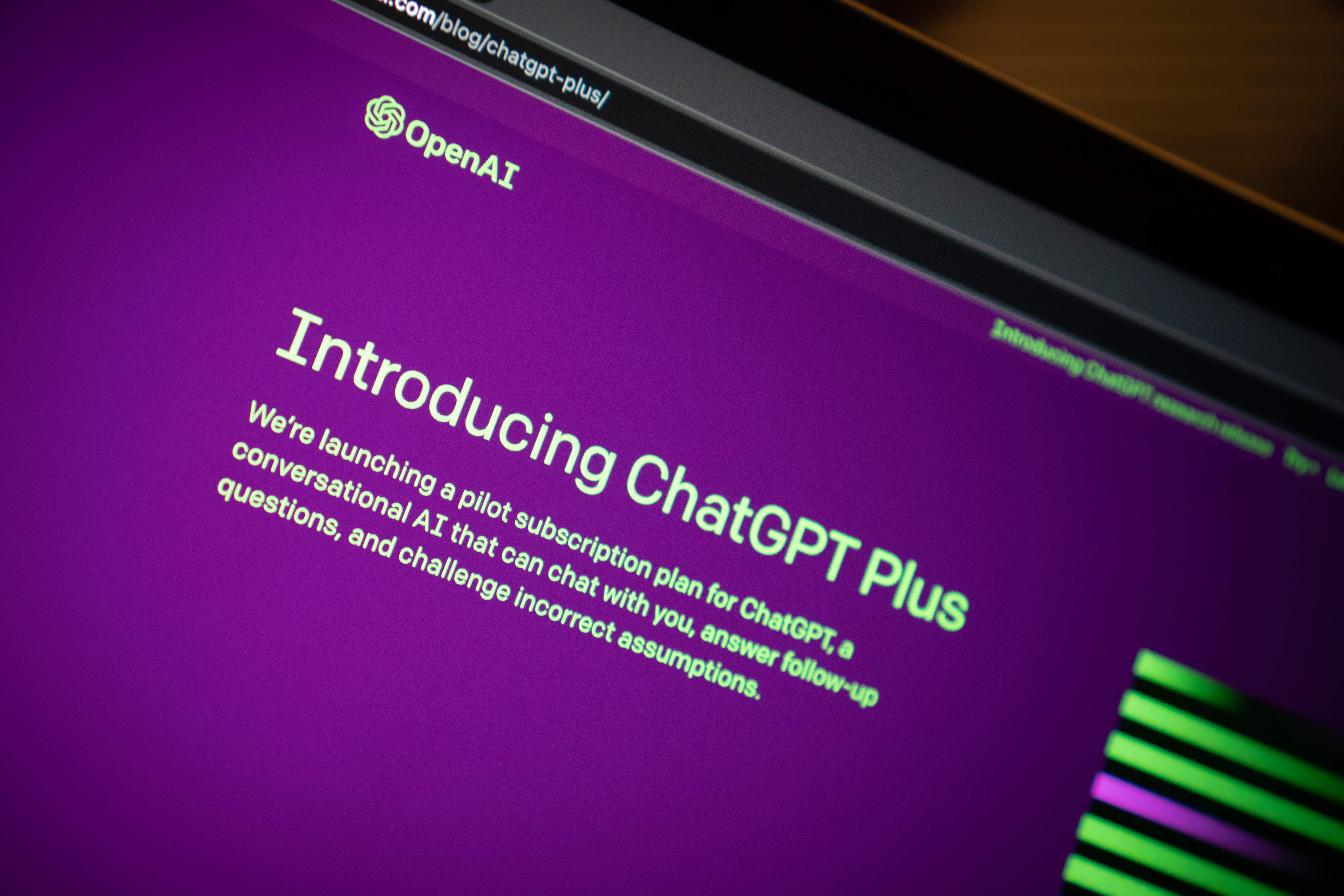 OpenAI a suspendu l'inscription à ChatGPT Plus en raison de la forte demande. OpenAI a suspendu l'inscription à ChatGPT Plus en raison de la forte demande.