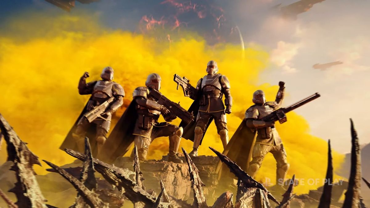 Sony pourrait avoir reporté la sortie du jeu de tir coopératif Helldivers 2 Sony pourrait avoir reporté la sortie du jeu de tir coopératif Helldivers 2