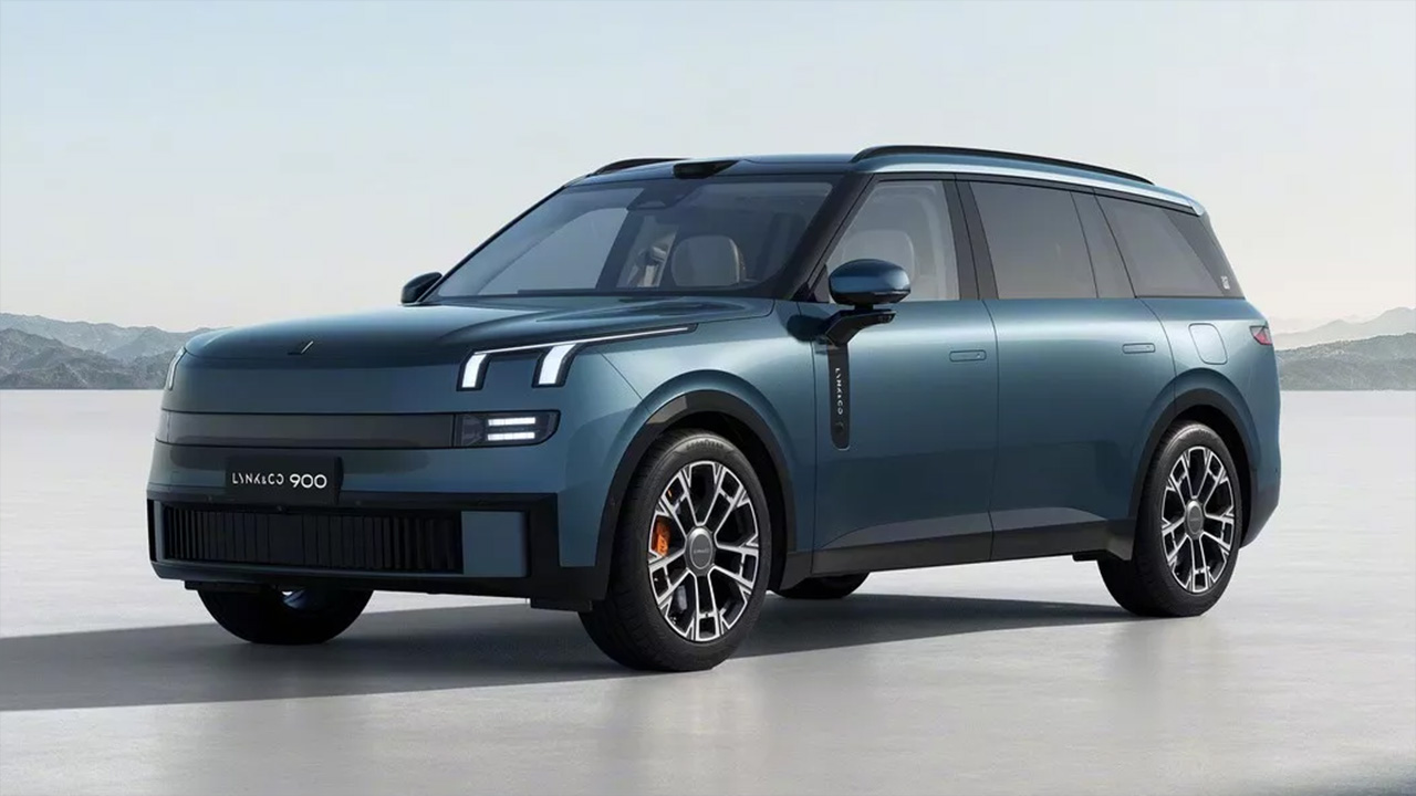 Vue arrière de Lynk Co 900 Vue arrière de Lynk Co 900