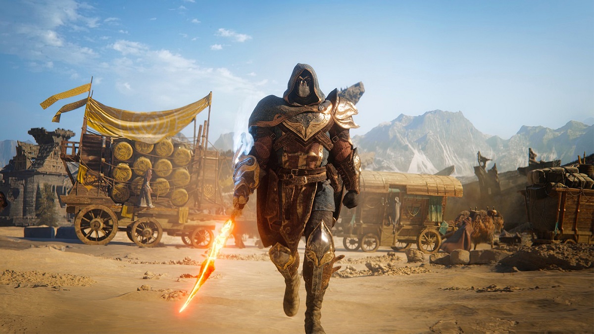 Ni plus ni moins : le jeu d'action-RPG Atlas Fallen se termine en 25 à 30 heures. Ni plus ni moins : le jeu d'action-RPG Atlas Fallen se termine en 25 à 30 heures.