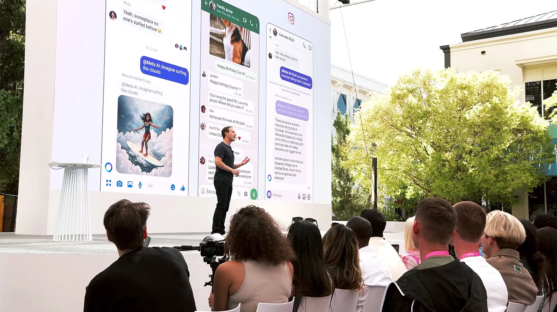 Meta a dévoilé des chatbots dotés d'une "personnalité" basée sur l'intelligence artificielle pour Messenger