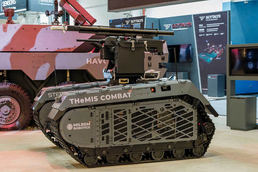 THeMIS Combat Technologie de combat THeMIS de Milrem Robotics