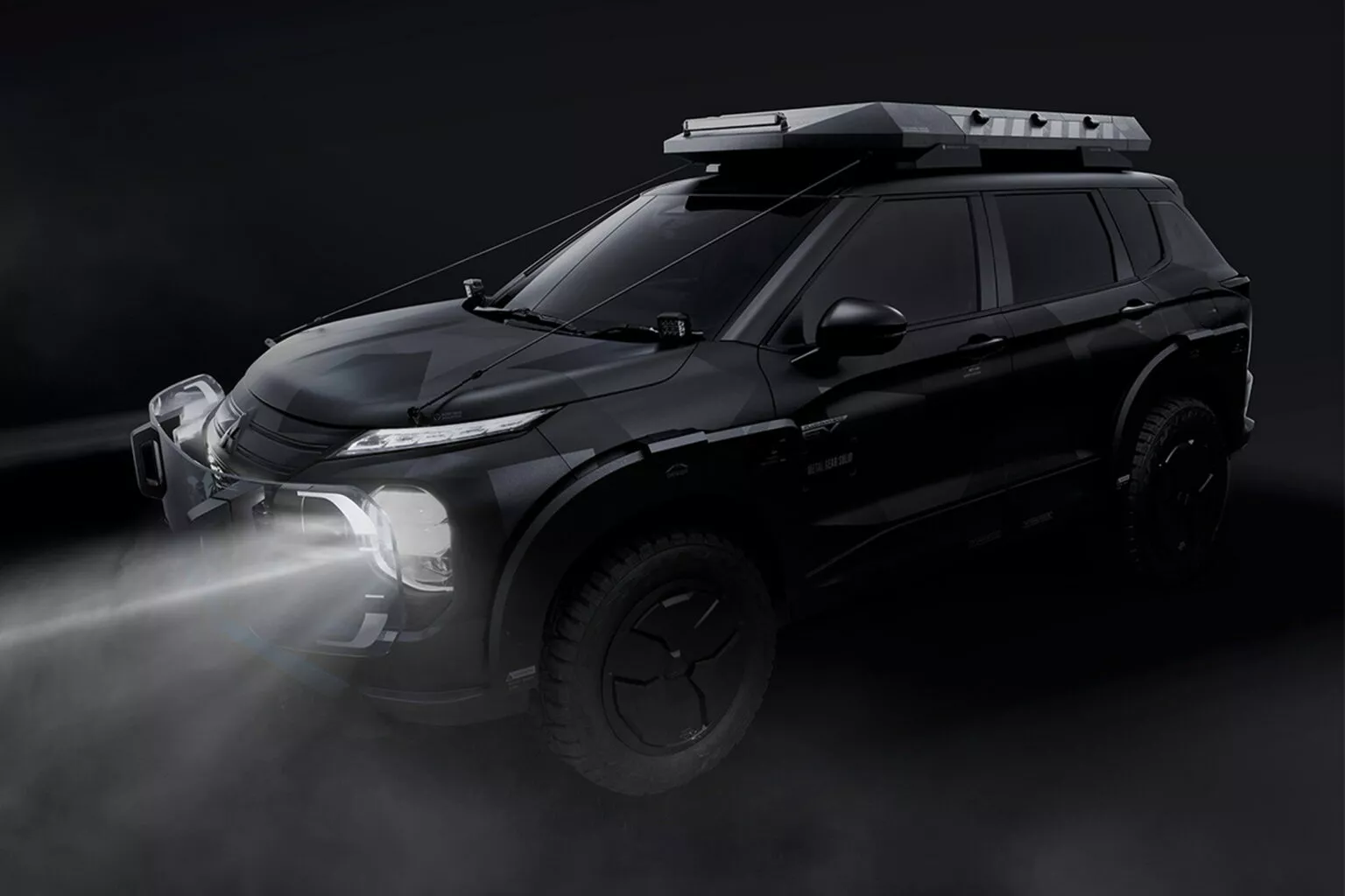 Mitsubishi Outlander PHEV Night Seeker Concept 2 Mitsubishi Outlander PHEV Night Seeker Concept 2