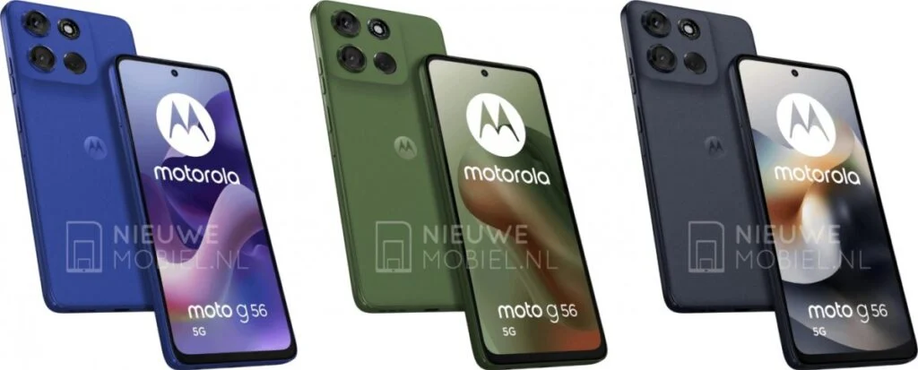 Moto G56 5G - options de couleur Moto G56 5G - options de couleur