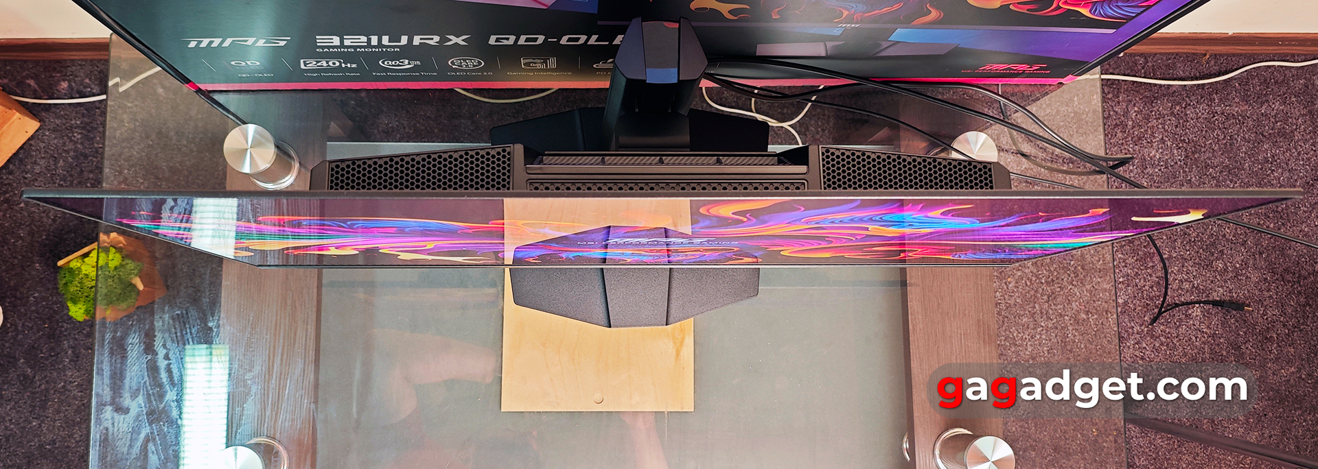 Огляд MSI MPG 321URX QD-OLED Огляд MSI MPG 321URX QD-OLED