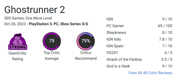 Une suite presque parfaite : les critiques ont salué le jeu d'action cyberpunk Ghostrunner 2 et l'ont félicité pour sa difficulté élevée et son gameplay addictif.-3 Une suite presque parfaite : les critiques ont salué le jeu d'action cyberpunk Ghostrunner 2 et l'ont félicité pour sa difficulté élevée et son gameplay addictif.-3