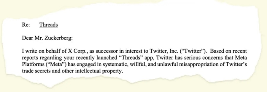 30 millions d'utilisateurs et la menace d'une action en justice de la part de Twitter - Résultats du premier jour de Threads-2 30 millions d'utilisateurs et la menace d'une action en justice de la part de Twitter - Résultats du premier jour de Threads-2