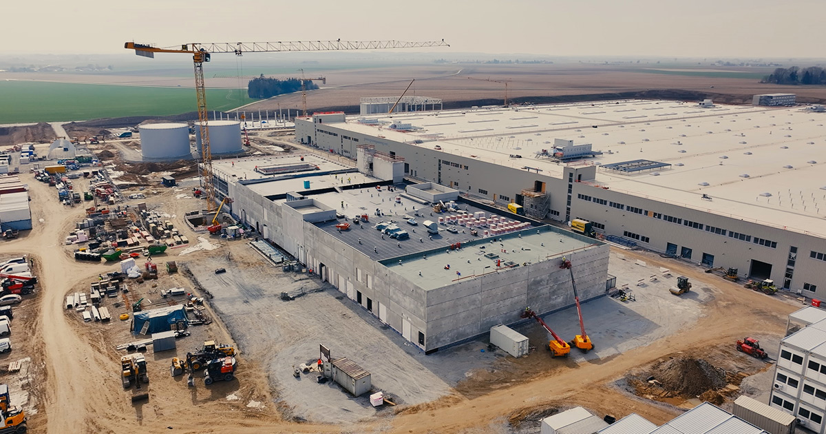 Centre énergétique, centre de services et caserne de pompiers