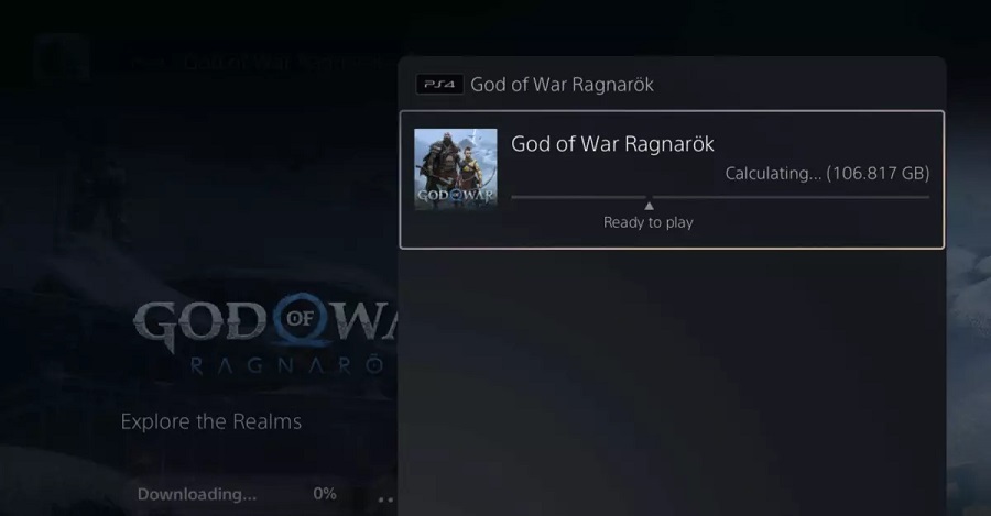 La précharge de God of War : Ragnarök a commencé, nous connaissons donc la taille exacte du jeu sur PS4 et PS5-2 La précharge de God of War : Ragnarök a commencé, nous connaissons donc la taille exacte du jeu sur PS4 et PS5-2