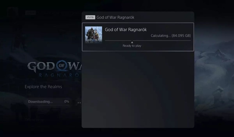 La précharge de God of War : Ragnarök a commencé, nous connaissons donc la taille exacte du jeu sur PS4 et PS5-3 La précharge de God of War : Ragnarök a commencé, nous connaissons donc la taille exacte du jeu sur PS4 et PS5-3