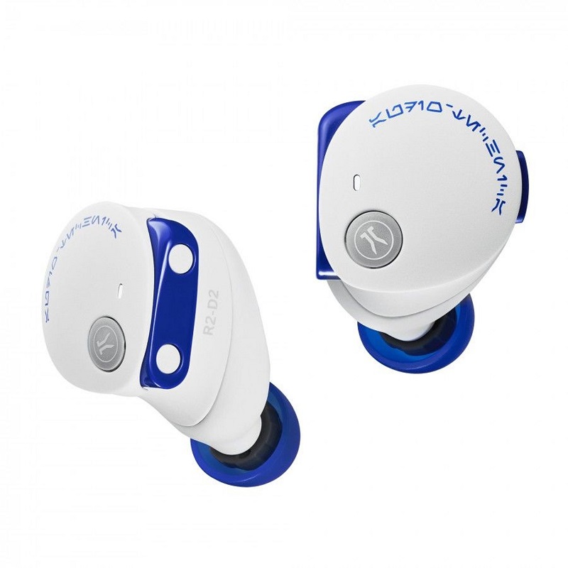 Casque "R2-D2" en bleu et blanc