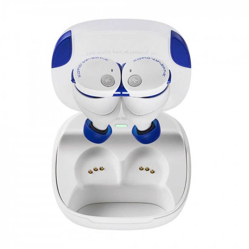 Casque "R2-D2" en bleu et blanc