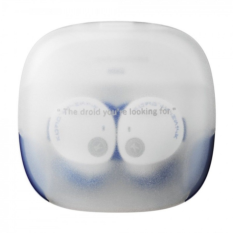 Casque "R2-D2" en bleu et blanc