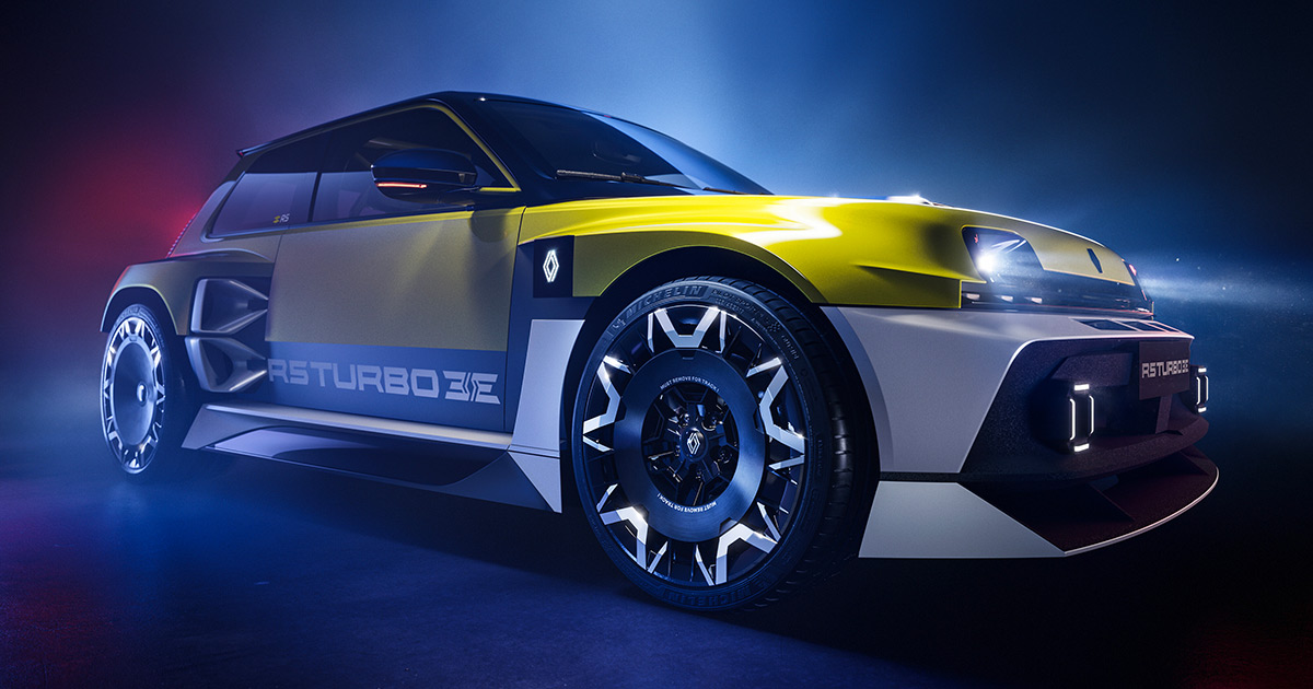 Design futuriste de la Renault 5 Turbo 3E Design futuriste de la Renault 5 Turbo 3E