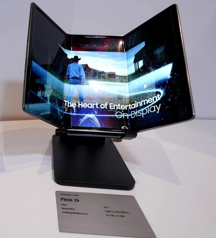 Samsung Flex G : un concept d'appareil pliable