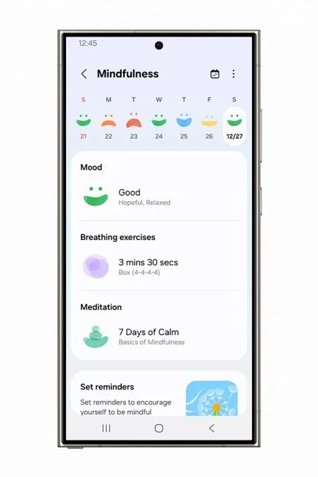 Samsung Galaxy Ring - Mise à jour des fonctions de santé Samsung Galaxy Ring - Mise à jour des fonctions de santé