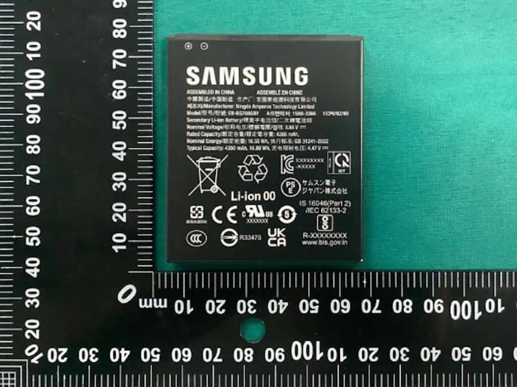 Batterie amovible pour Samsung Galaxy Xcover 8 Pro Batterie amovible pour Samsung Galaxy Xcover 8 Pro