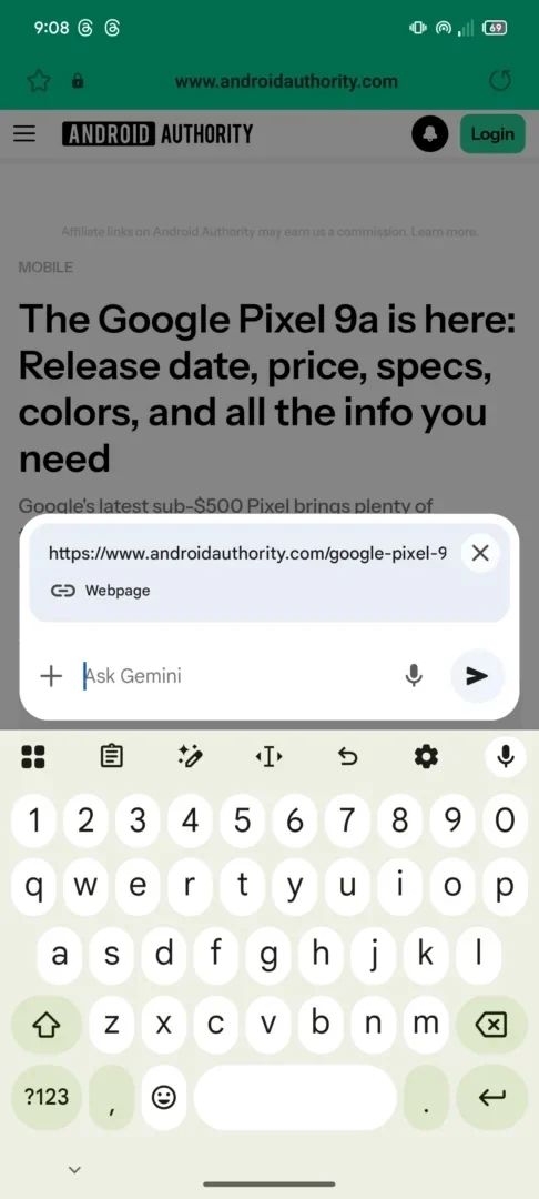 Mappage d'URL pour tester le résumé de pages web dans Samsung Internet avec Gemini Mappage d'URL pour tester le résumé de pages web dans Samsung Internet avec Gemini