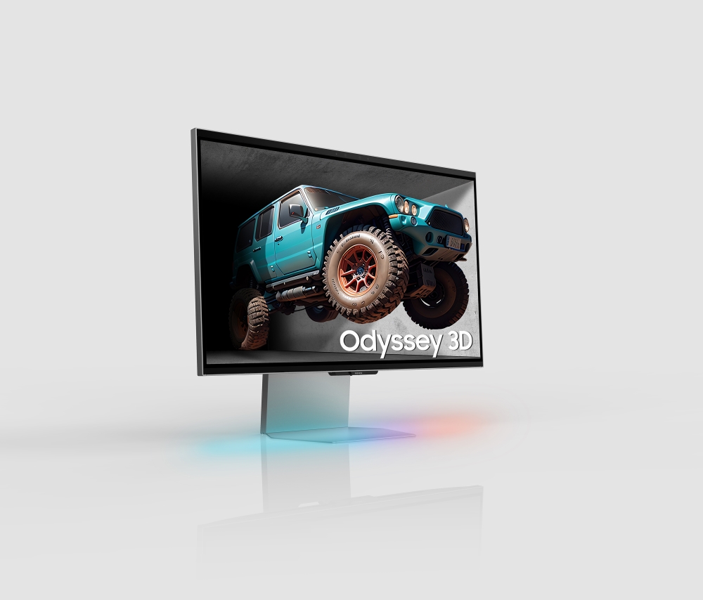 Samsung Odyssey G81SF sous différents angles