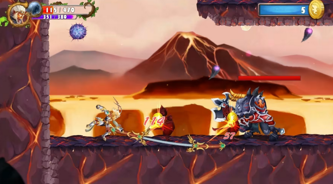 Capture d'écran du jeu Wukong Sun : Black Legend 2 Capture d'écran du jeu Wukong Sun : Black Legend 2