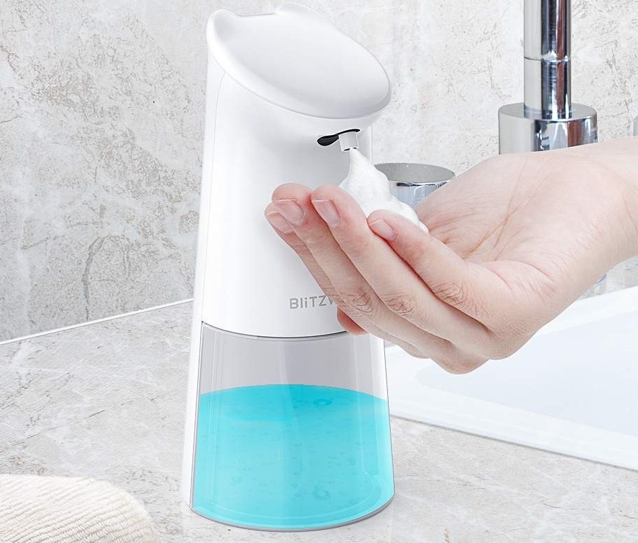 distributeur tactile de savon liquide