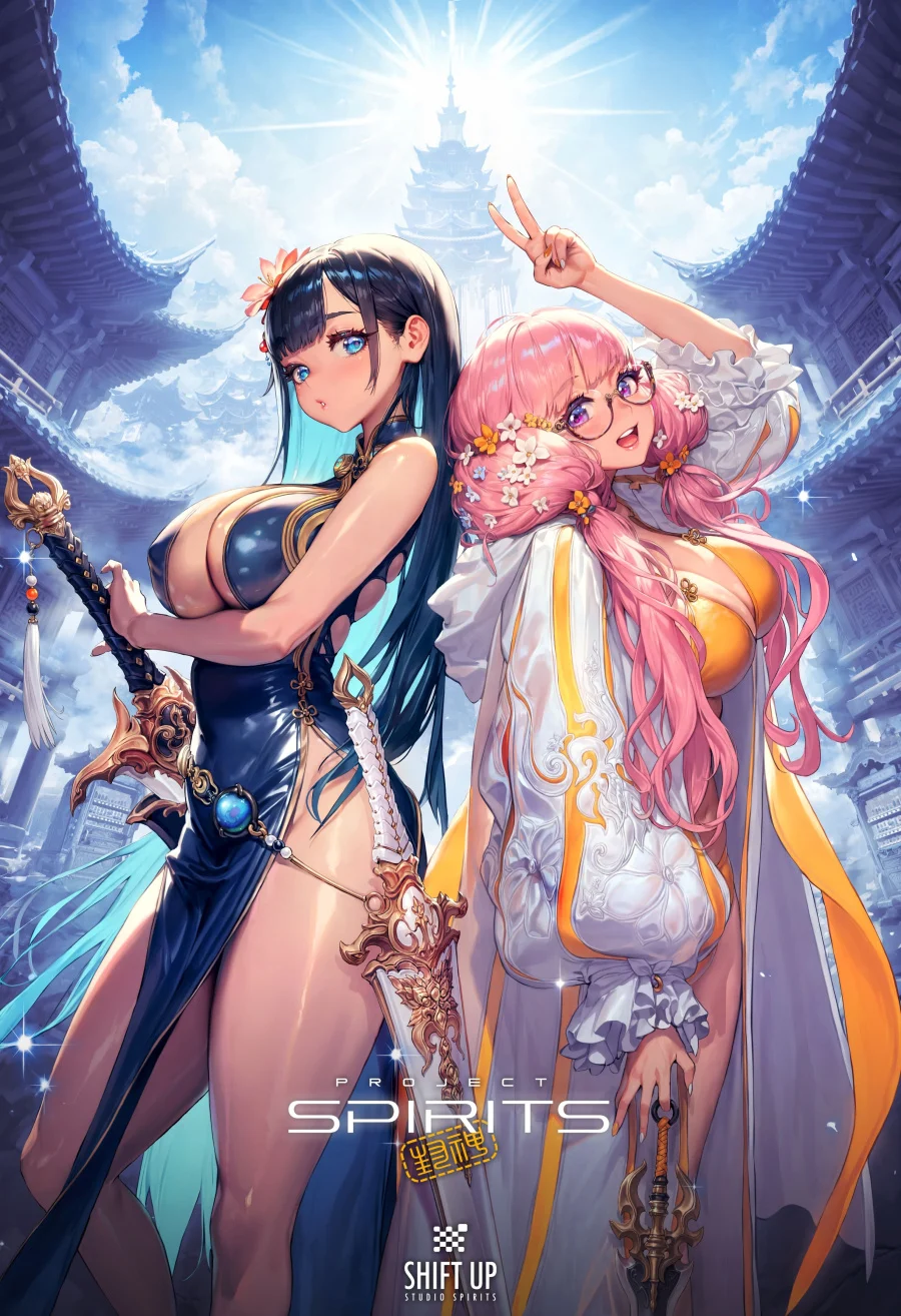 Artwork de Project Spirits, illustration de Shift Up