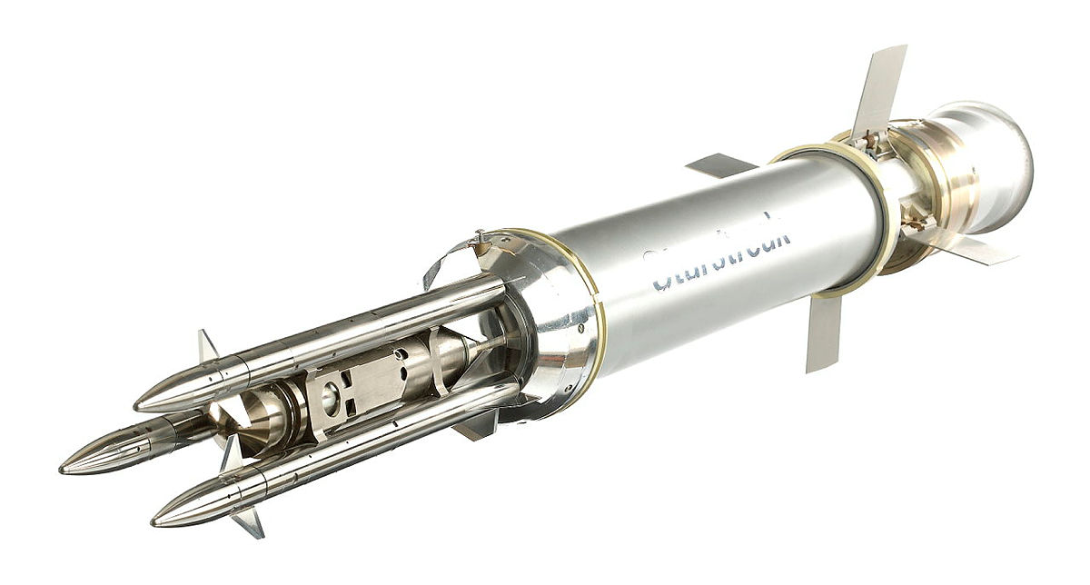 Missile Starstreak Le missile Starstreak. Illustration : Thales UK