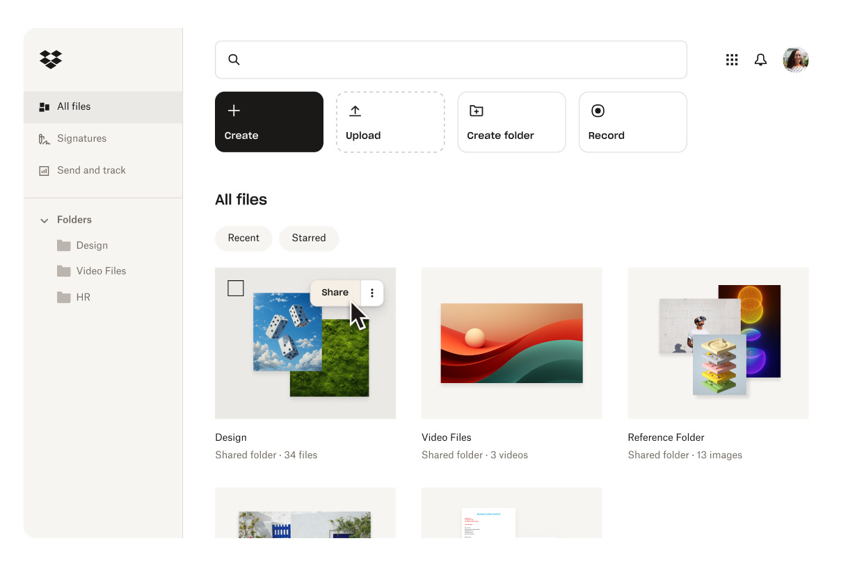 Dropbox a redessiné son interface web et lancé une version bêta ouverte de Dash avec prise en charge de l'intelligence artificielle.-2 Dropbox a redessiné son interface web et lancé une version bêta ouverte de Dash avec prise en charge de l'intelligence artificielle.-2