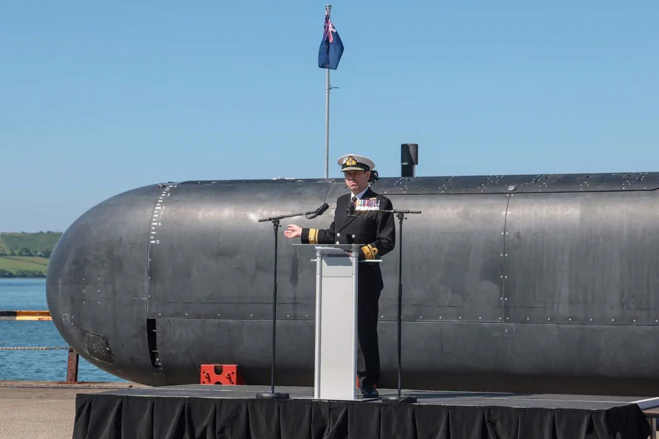 Le sous-marin sans pilote Excalibur. Illustration : Royal Navy