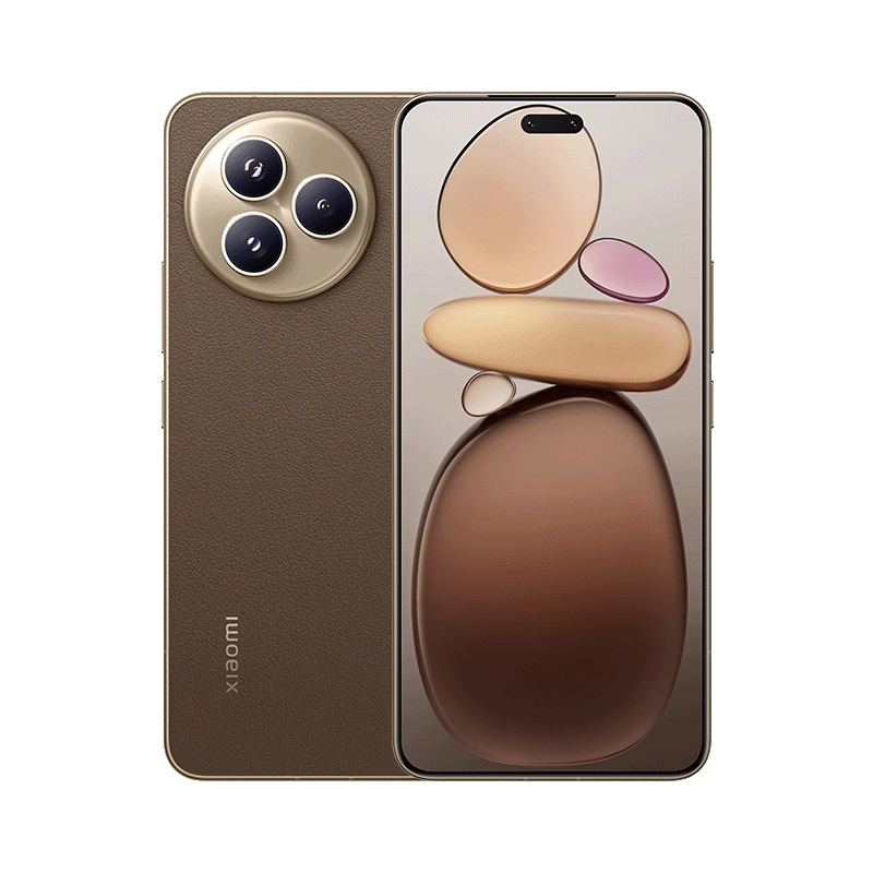 Version stylée du Xiaomi Civi 5 Pro avec du simili cuir Version stylée du Xiaomi Civi 5 Pro avec du simili cuir