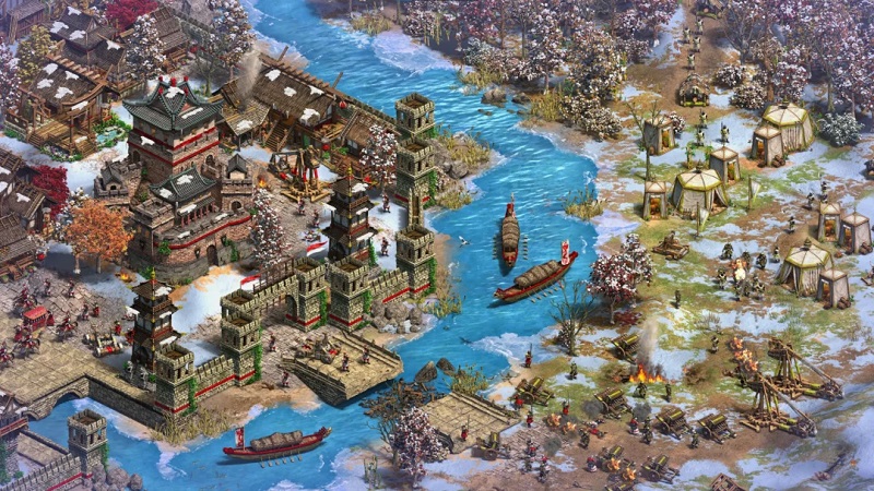 Capture d'écran du jeu Age of Empires II: Édition définitive - Trois Royaumes 2 Capture d'écran du jeu Age of Empires II: Édition définitive - Trois Royaumes 2