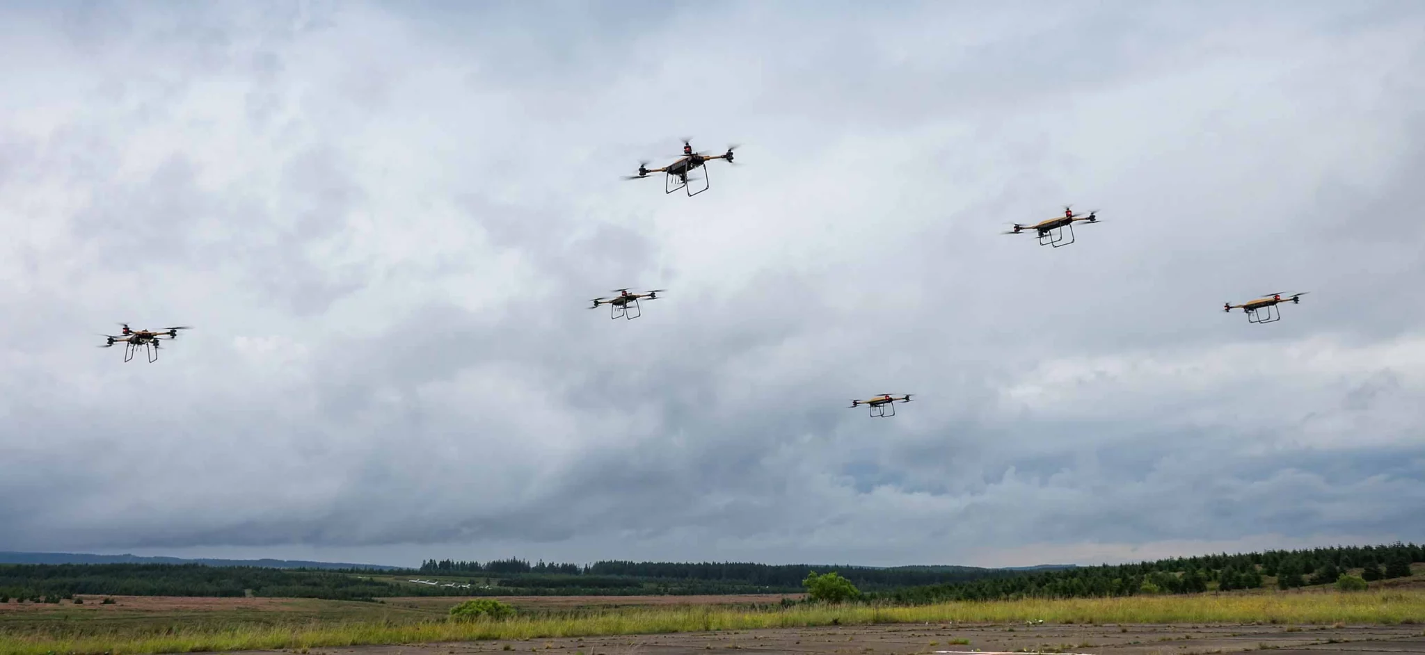 Essaim de drones de transport TRV-150 Essaim de drones de transport TRV-150