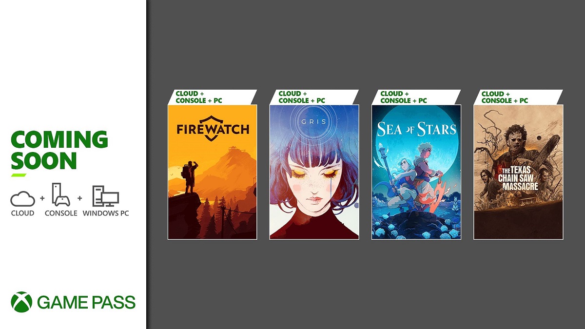 Les jeux qui figureront dans le catalogue du Xbox Game Pass durant la deuxième quinzaine d'août ont été dévoilés. Les joueurs recevront Firewatch, Gris et trois autres jeux. Les jeux qui figureront dans le catalogue du Xbox Game Pass durant la deuxième quinzaine d'août ont été dévoilés. Les joueurs recevront Firewatch, Gris et trois autres jeux.