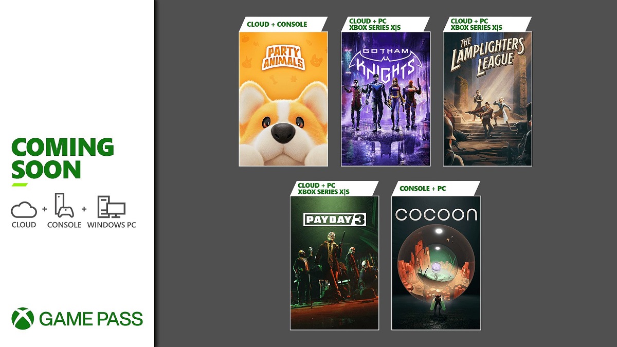 Lies of P, Payday 3 et Gotham Knights - une offre exceptionnelle de Microsoft ! La liste des jeux qui seront disponibles sur le Xbox Game Pass durant la deuxième quinzaine de septembre et début octobre a été publiée. Lies of P, Payday 3 et Gotham Knights - une offre exceptionnelle de Microsoft ! La liste des jeux qui seront disponibles sur le Xbox Game Pass durant la deuxième quinzaine de septembre et début octobre a été publiée.