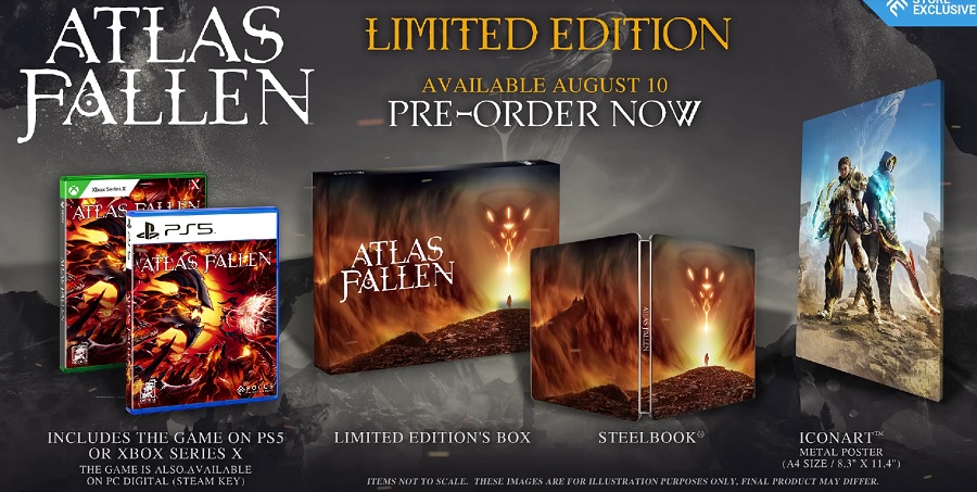 Magie puissante, monstres dangereux et désert immense dans la bande-annonce détaillée d'Atlas Fallen - jeu d'action-RPG des créateurs de The Surge.-2