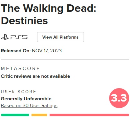 Les développeurs de Skull Island : Rise of Kong ne cessent de surprendre le public : The Walking Dead : Destinies, un autre jeu raté de GameMill Entertainment, est sorti.-2