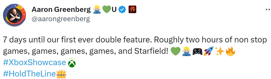 Deux heures de spectacle : Xbox Games Showcase 2023 présentera des séquences de gameplay de chaque projet en plus de bandes-annonces cinématiques peu informatives.-2