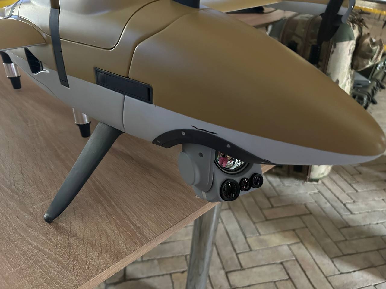 Le module optique du drone Vector de NextVision.