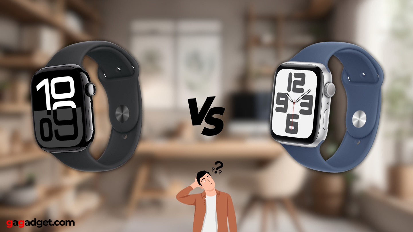 Montre Series 10 contre Montre SE (2ème Gén.)