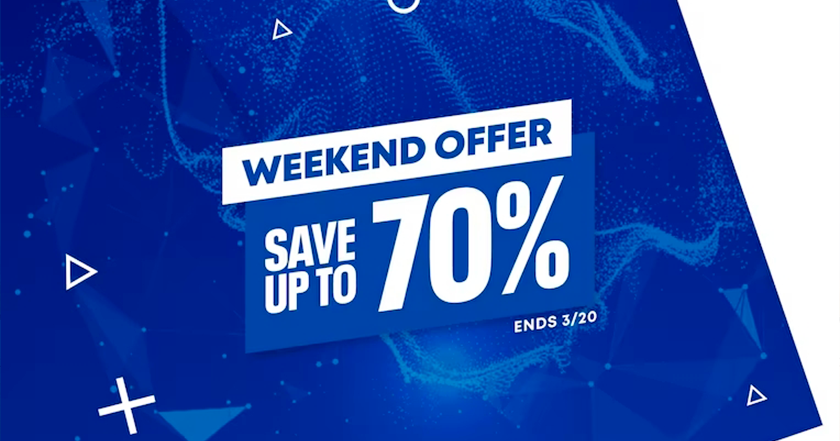 Le PlayStation Store lance la promotion "Offre du week-end", où les jeux les plus populaires bénéficient de remises allant jusqu'à 70 %. Le PlayStation Store lance la promotion "Offre du week-end", où les jeux les plus populaires bénéficient de remises allant jusqu'à 70 %.