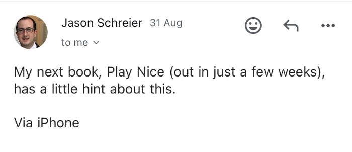 Jason Schreier a confirmé que Blizzard développait un jeu de tir RPG et a promis de révéler quelques détails à ce sujet dans son nouveau livre.-3 Jason Schreier a confirmé que Blizzard développait un jeu de tir RPG et a promis de révéler quelques détails à ce sujet dans son nouveau livre.-3