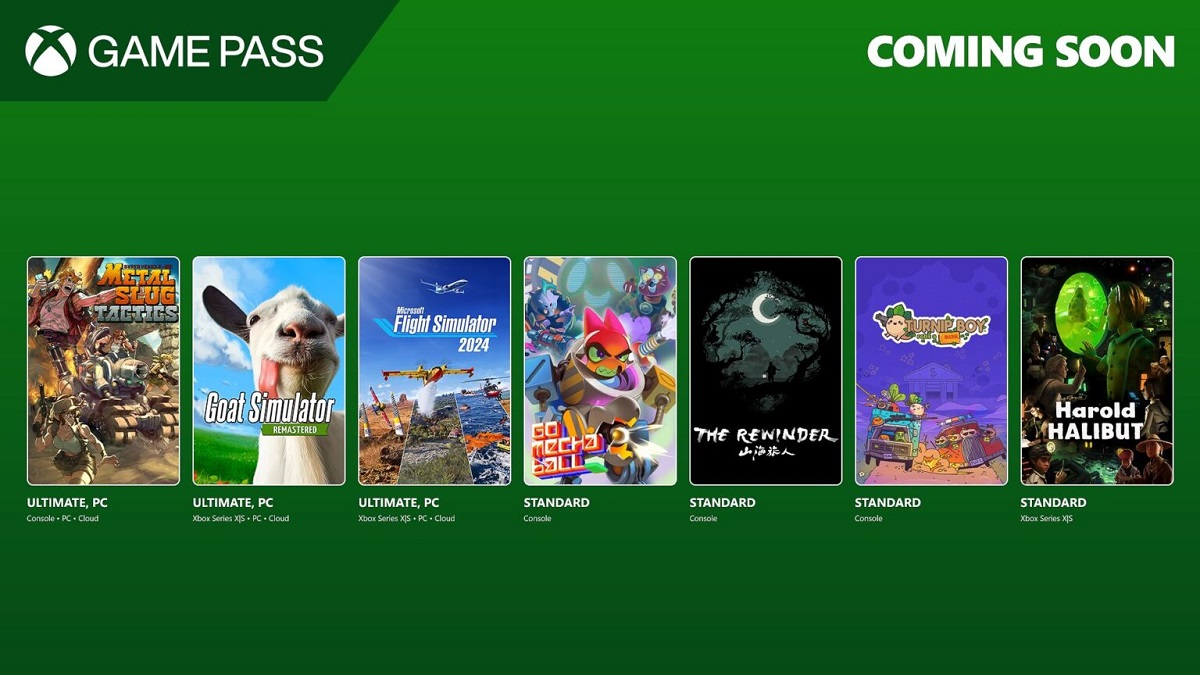 Chèvres, avions et plus encore : Microsoft a dévoilé la liste des nouveautés du Xbox Game Pass pour la première quinzaine de novembre.